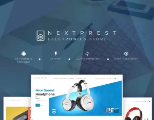 Nextprest - Electronics Store Clean Bootstrap Ecommerce PrestaShop Theme