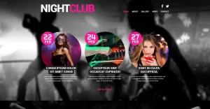 Night Club Euphoria WordPress Theme