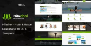 Nilachol  Hotel and Resort HTML5 Template