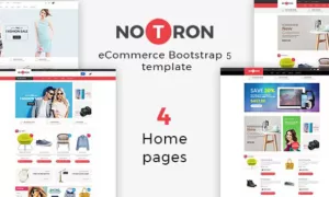 Notron- Fashion Luxury HTML5 eCommerce Website Template