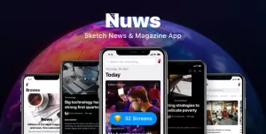 Nuws - Sketch News & Magazine App