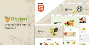 Obrien – Organic Food HTML5 Template