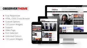 Observer - News WordPress Theme