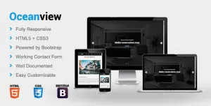 Oceanview - Hotel HTML Template