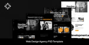 Ogency - Web Design Agency PSD Template