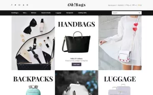 Oh! Bags - Fancy Bags Online Shop OpenCart Template