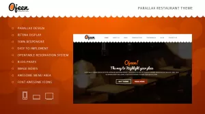 Ojeen - Restaurant HTML Website Template
