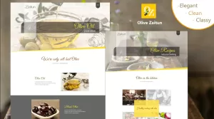 Olive Zaitun - Clean,elegant and shiny Template - Themes ...