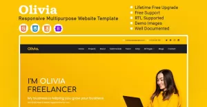 Olivia Web Design & Development HTML5 Responsive Website Template