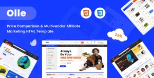 Olle - Multivendor eCommerce HTML5 Template