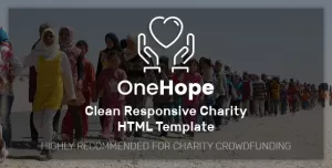 OneHope - Charity HTML Template