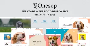 Onesop - Pet Store & Pet Food Responsive Shopify Theme