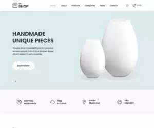 Online Store WordPress Theme 4 shopping ecommerce selling cybershop