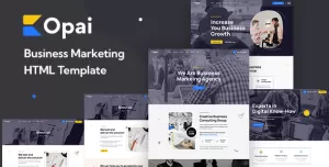 Opai - Business Marketing HTML Template