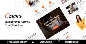 Optima Agency - Multipurpose Responsive Email Template