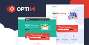 Optimi - SEO & Digital Marketing Agency HTML Template