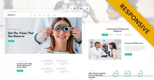Optolris - Eye Care Optometrist Elementor WordPress Theme
