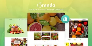 Oranda - Organic Food/Fruit/Vegetables eCommerce Shopify Theme