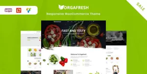 Orgafresh  Organic & Food WooCommerce WordPress Theme