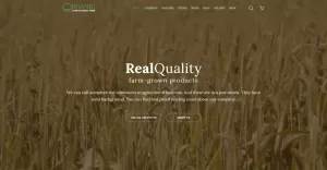 Organic - Agriculture Farm Multipurpose Website Template