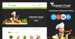 Organic Food Store OpenCart Template - TemplateMonster