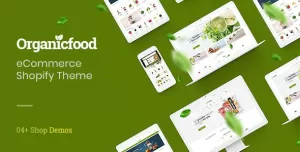 Organic food Store Shopify Theme For Food Delivery eCommerce - Organicfood