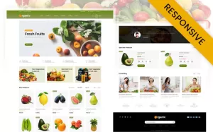 Organic Fruits Store OpenCart Template - TemplateMonster