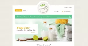 Organic Skin Care PrestaShop Theme