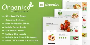 Organico  Organic Food WooCommerce WordPress Theme