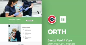 Orth - Dental Health Care Elementor Kit - TemplateMonster