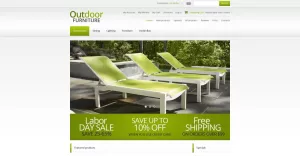 Outdoor Furniture ZenCart Template