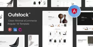 Outstock - Clean, Minimal eCommerce Angular 16 Template