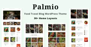 Palmio - Photo Travel Recipe Food Theme - TemplateMonster