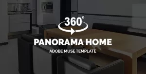 Panorama Home - Real Estate 360° Virtual Tour  Adobe Muse Template