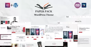 Paper Pack - Author, Book Shop and Writer Review WP Theme