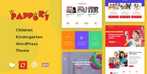Pappory - Children Kindergarten WordPress Theme