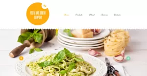 Pasta and Ravioli Company WordPress Theme - TemplateMonster
