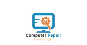PC Repair Logo, Software Development Logo, Computer Repair Logo Template