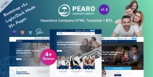 Pearo - Insurance & Loan Company Bootstrap 5 Template