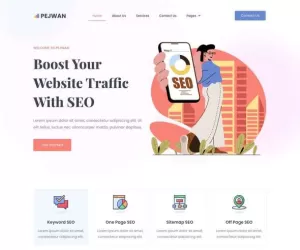 Pejwan - SEO & Digital Marketing Agency Template Kit