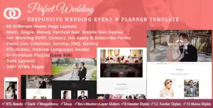 Perfect Wedding HTML