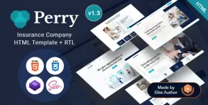 Perry - Insurance Company HTML Template