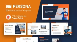 PERSONA – Professional CV PowerPoint template