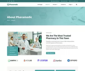 Pharamedic - Pharmacy & Medical Elementor Template Kit