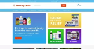 Pharmacy Online - Drug Store OpenCart Template