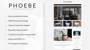 Phoebe - A WordPress Theme for Bloggers