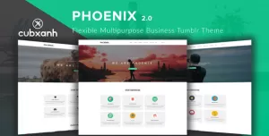 Phoenix - Flexible Multipurpose Business Tumblr Theme
