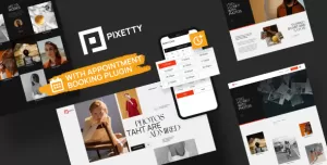Photographer Booking Theme - Pixetty