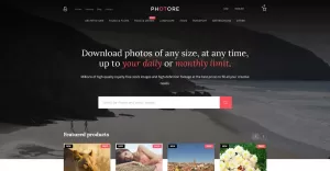 Photore - Stock Photo PrestaShop Theme - TemplateMonster
