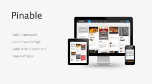 Pinable - Pinterest-Like WordPress Theme